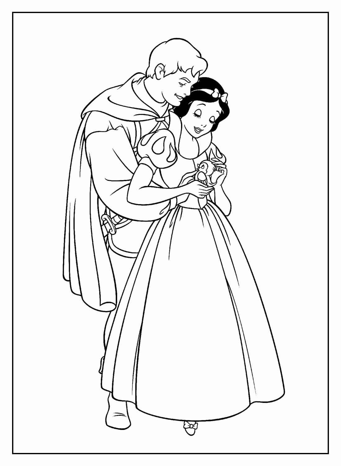 Schneewittchen Ausmalbilder 660