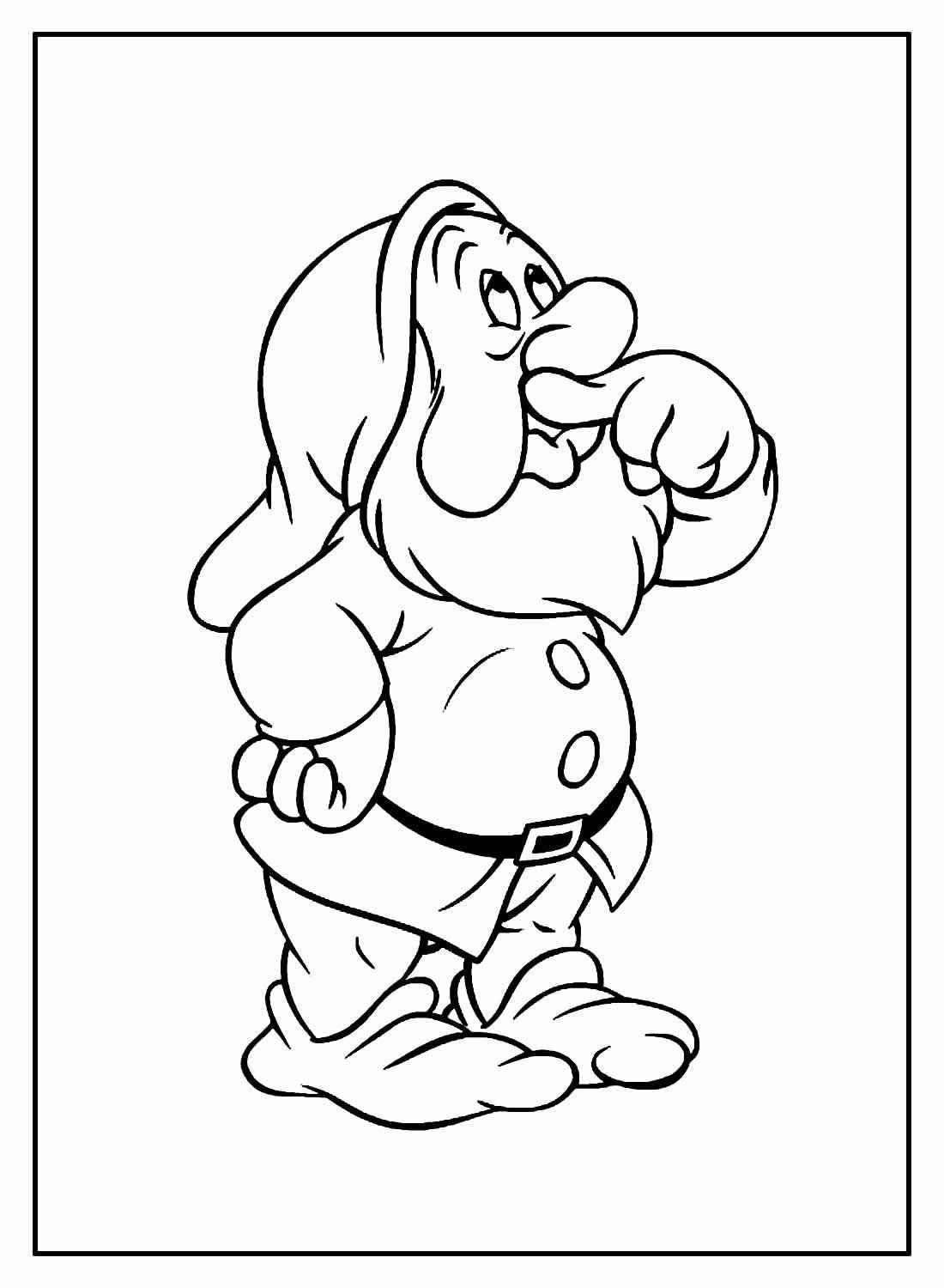 Schneewittchen Ausmalbilder 686