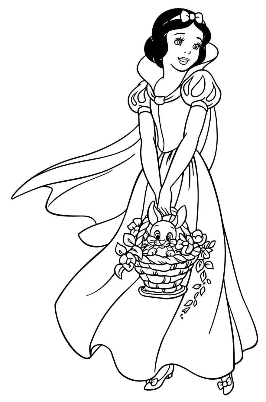 Schneewittchen Ausmalbilder 749