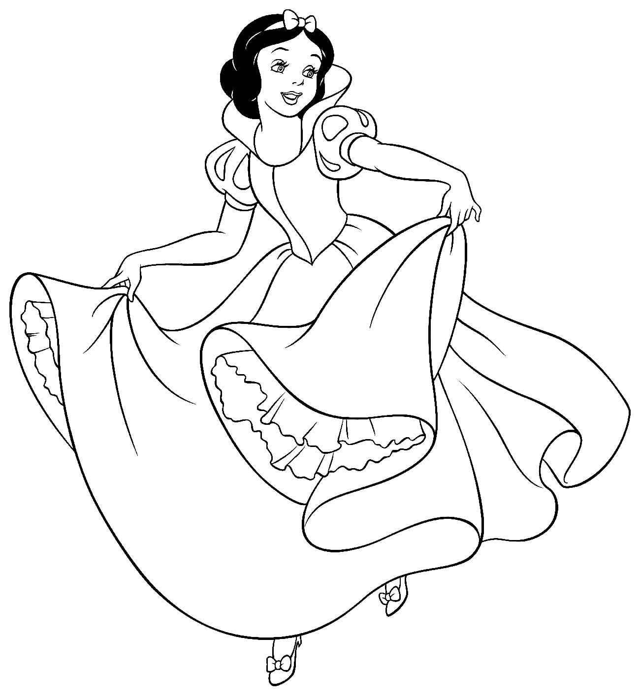 Schneewittchen Ausmalbilder 766