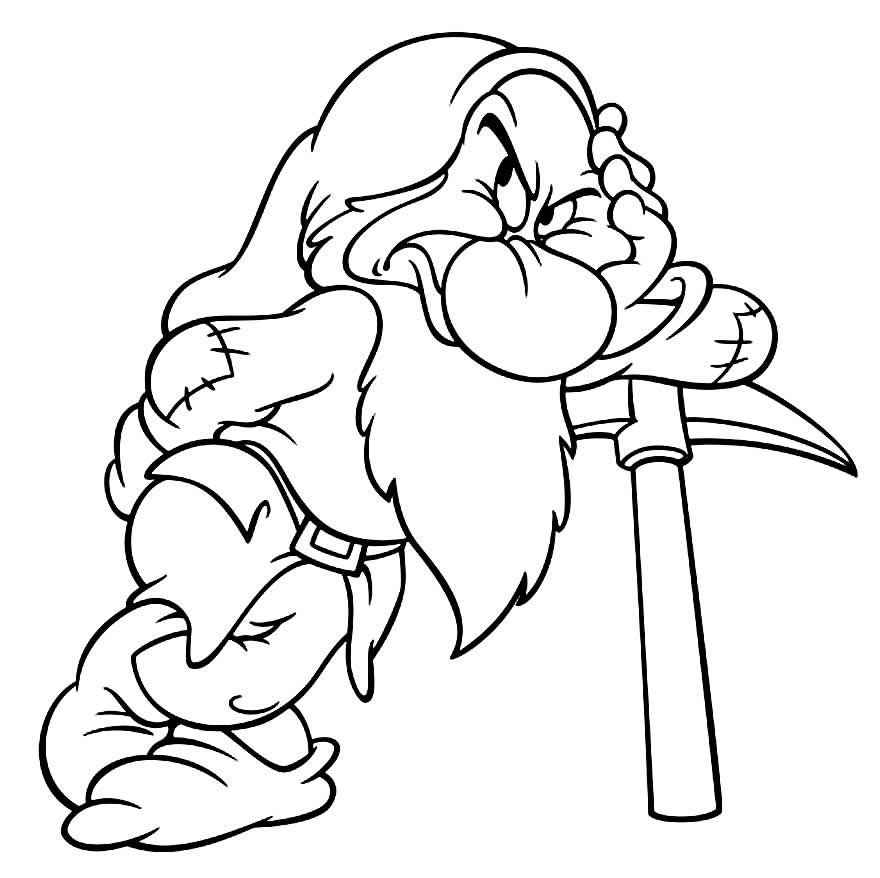 Schneewittchen Ausmalbilder 898