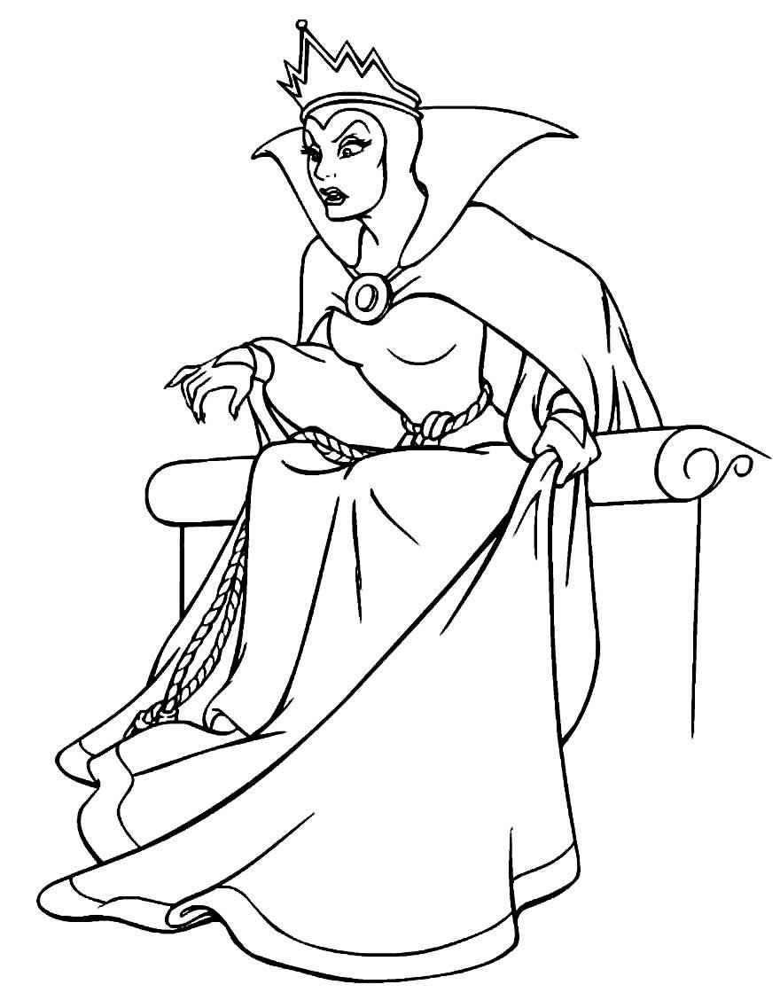 Schneewittchen Ausmalbilder 903