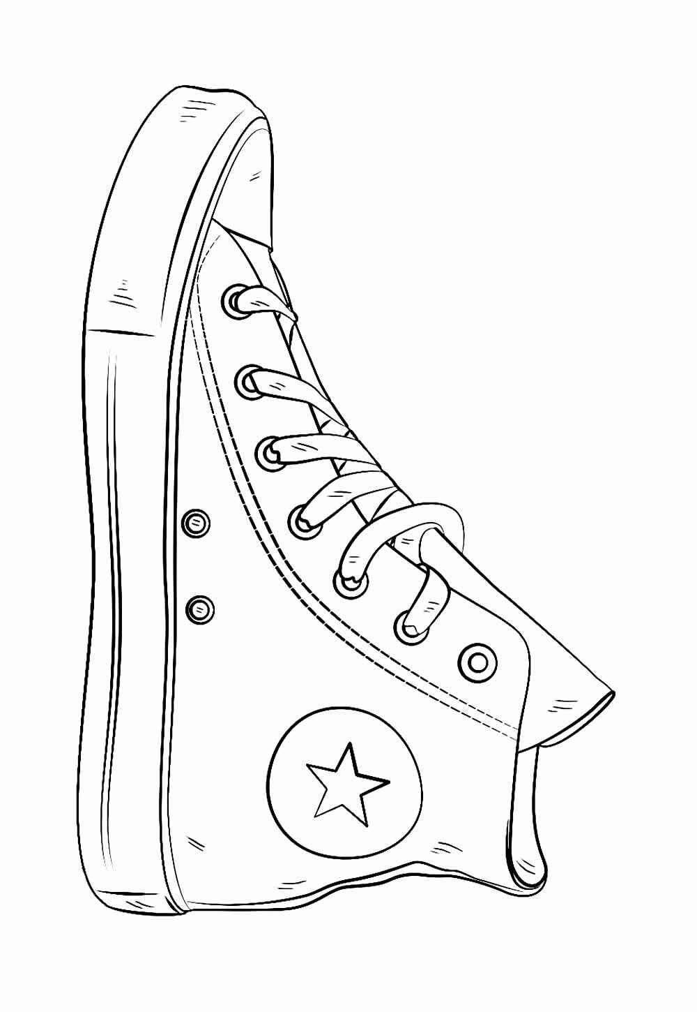 Schuh Ausmalbilder 100