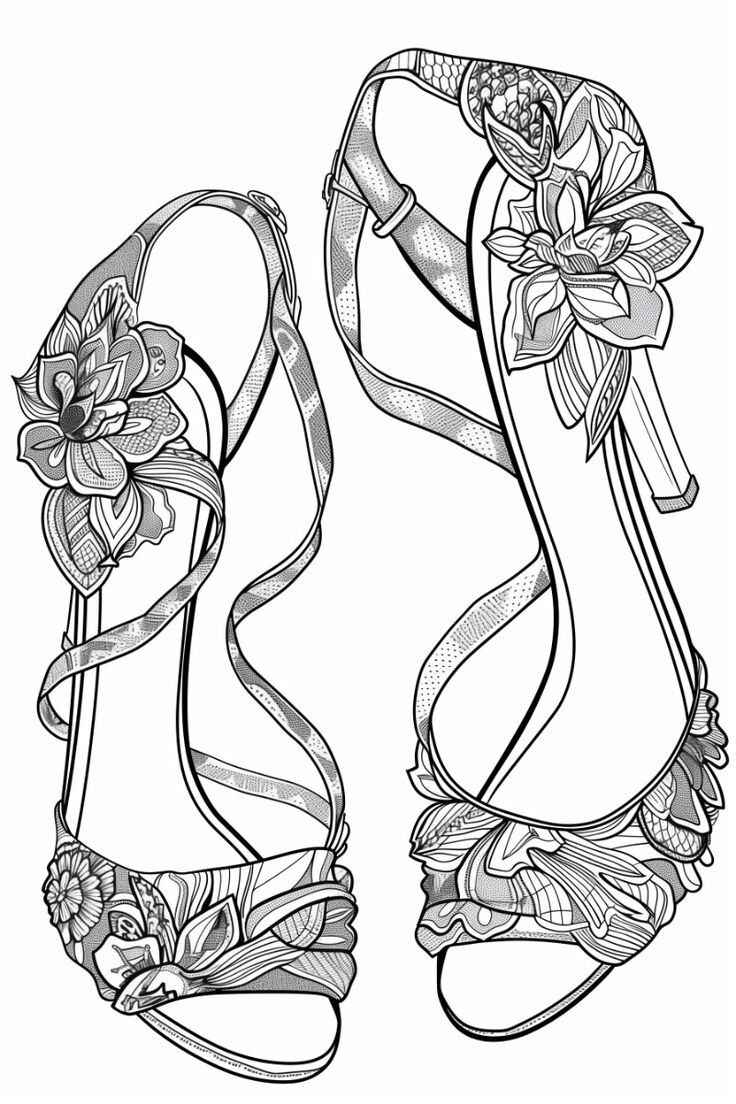 Schuh Ausmalbilder 207