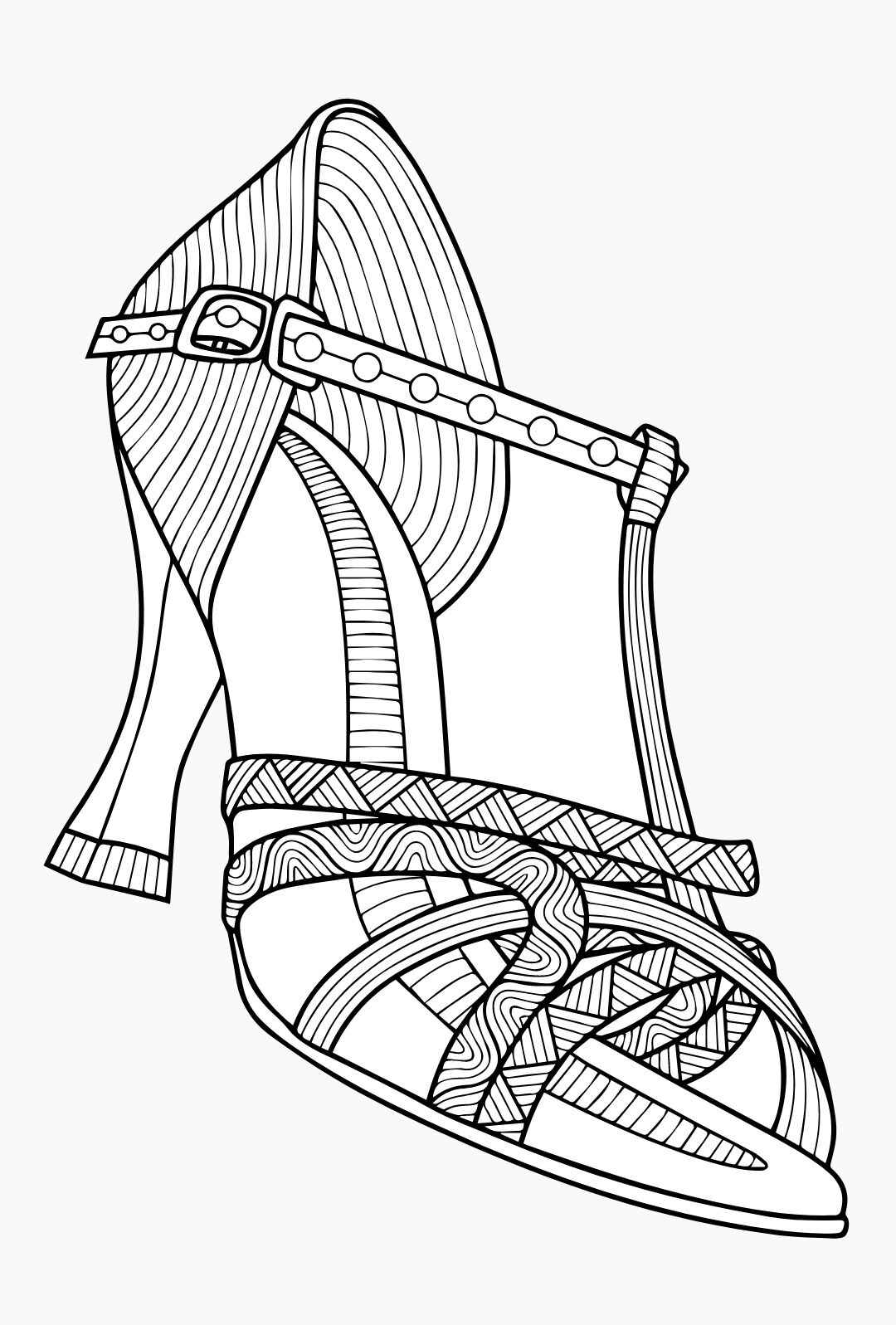 Schuh Ausmalbilder 397