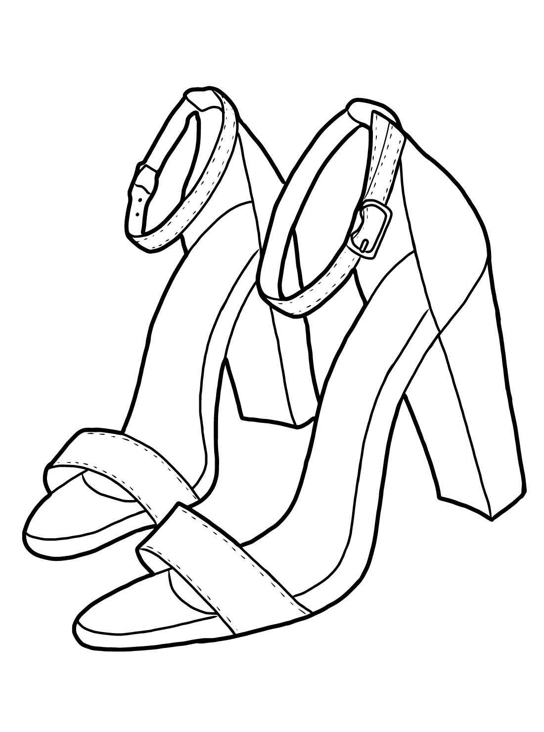 Schuh Ausmalbilder 583