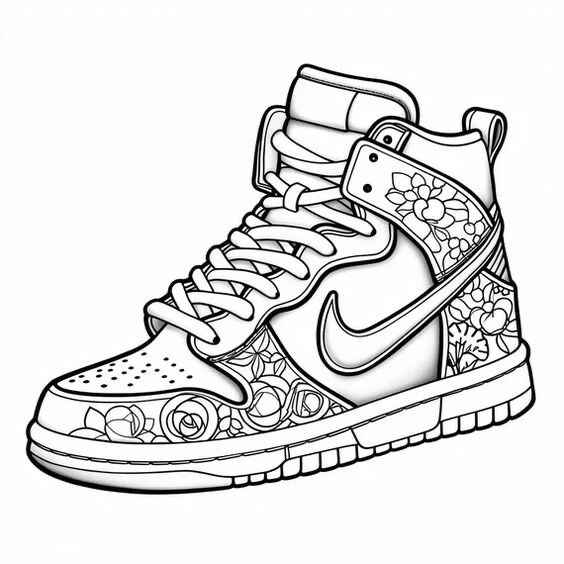 Schuh Ausmalbilder 636