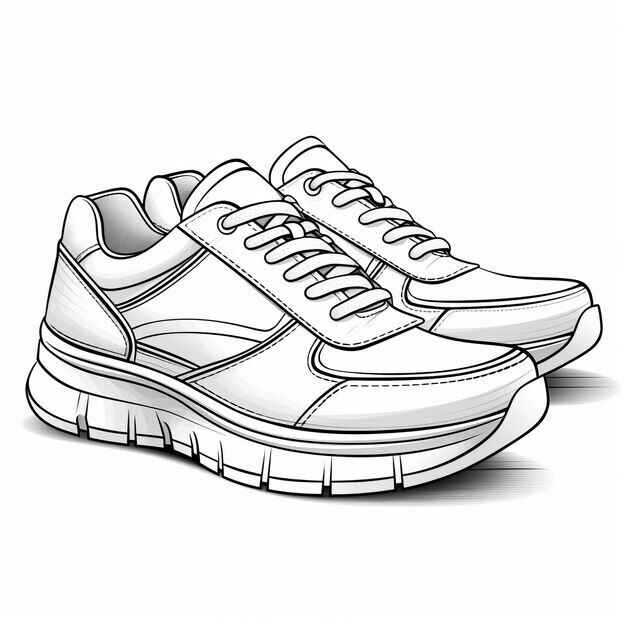 Schuh Ausmalbilder 778