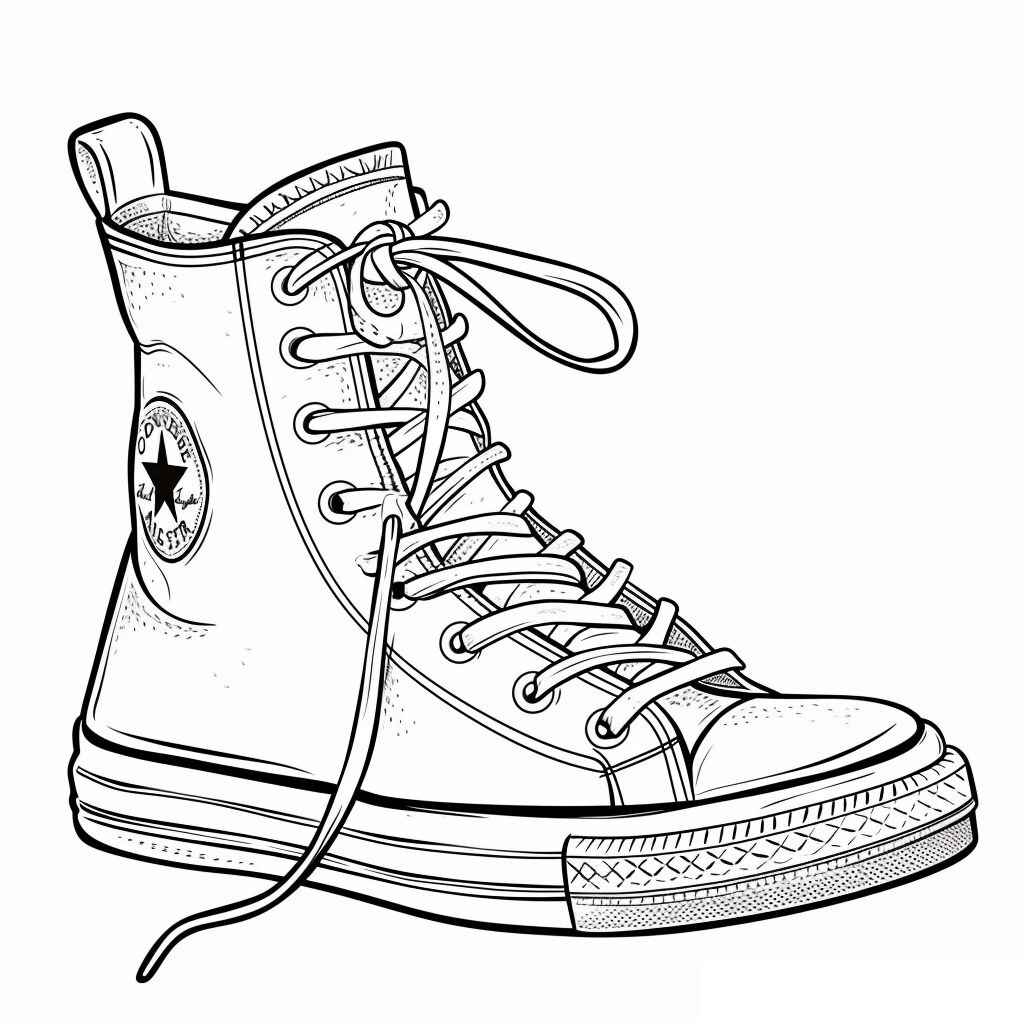 Schuh Ausmalbilder 825