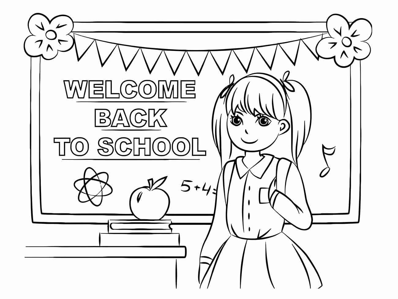 Schule Ausmalbilder 113