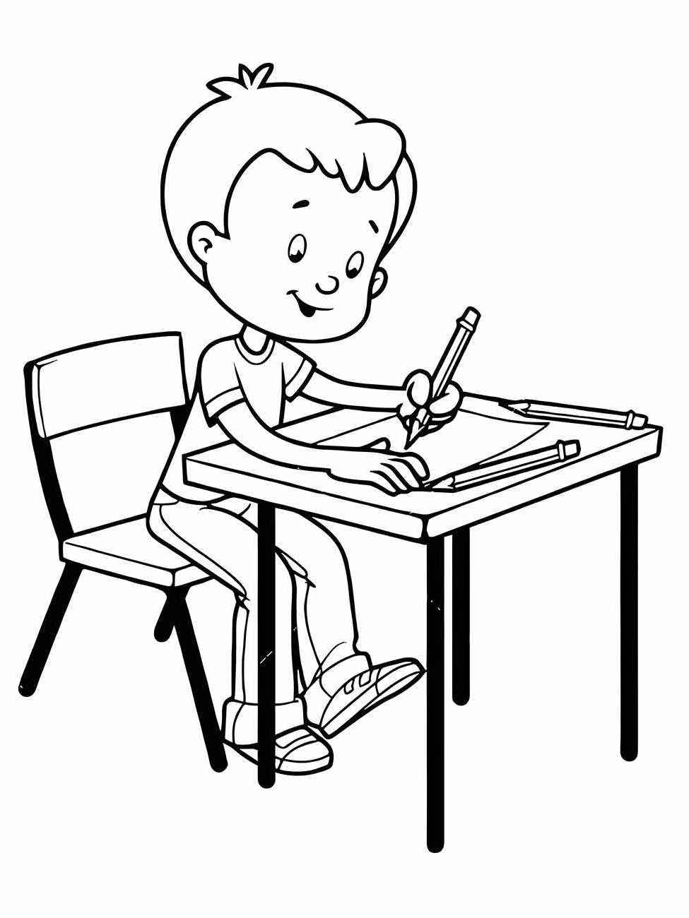 Schule Ausmalbilder 495