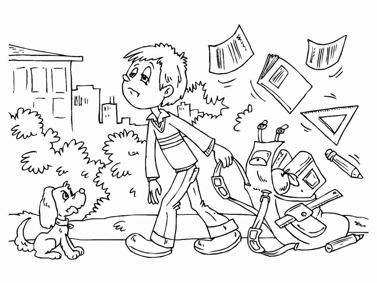 Schule Ausmalbilder 785