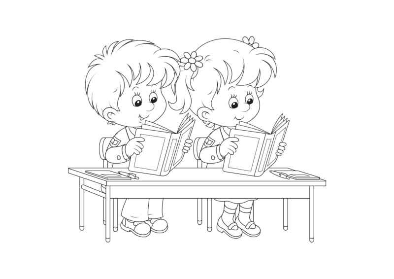 Schule Ausmalbilder 985