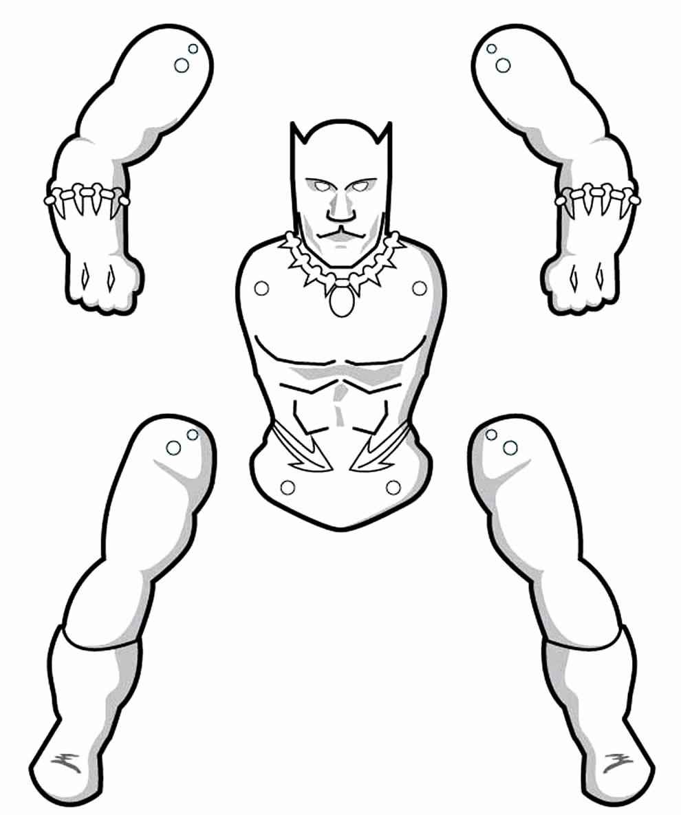 Schwarzer Panther Ausmalbilder 088