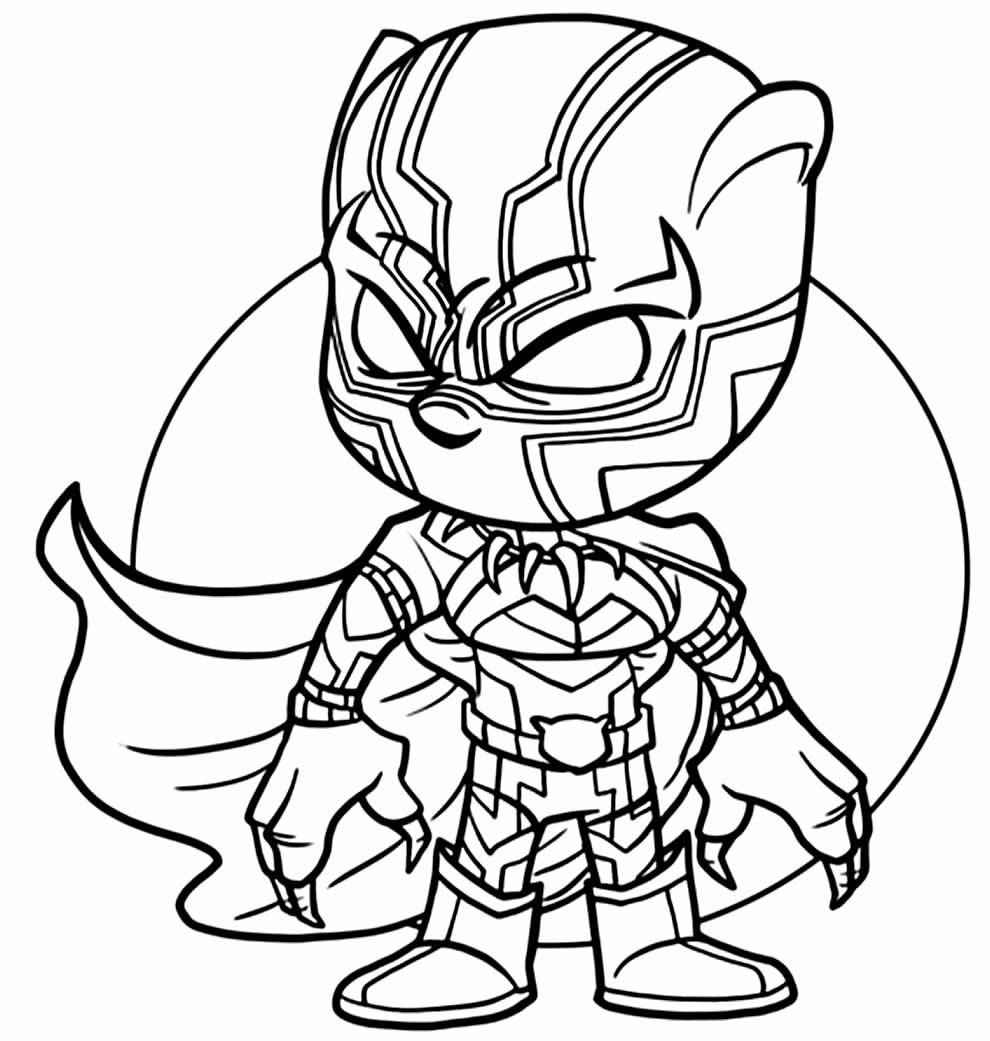 Schwarzer Panther Ausmalbilder 208