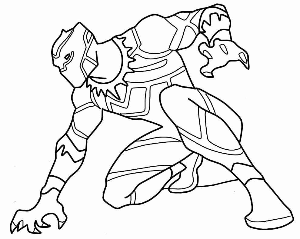 Schwarzer Panther Ausmalbilder 238