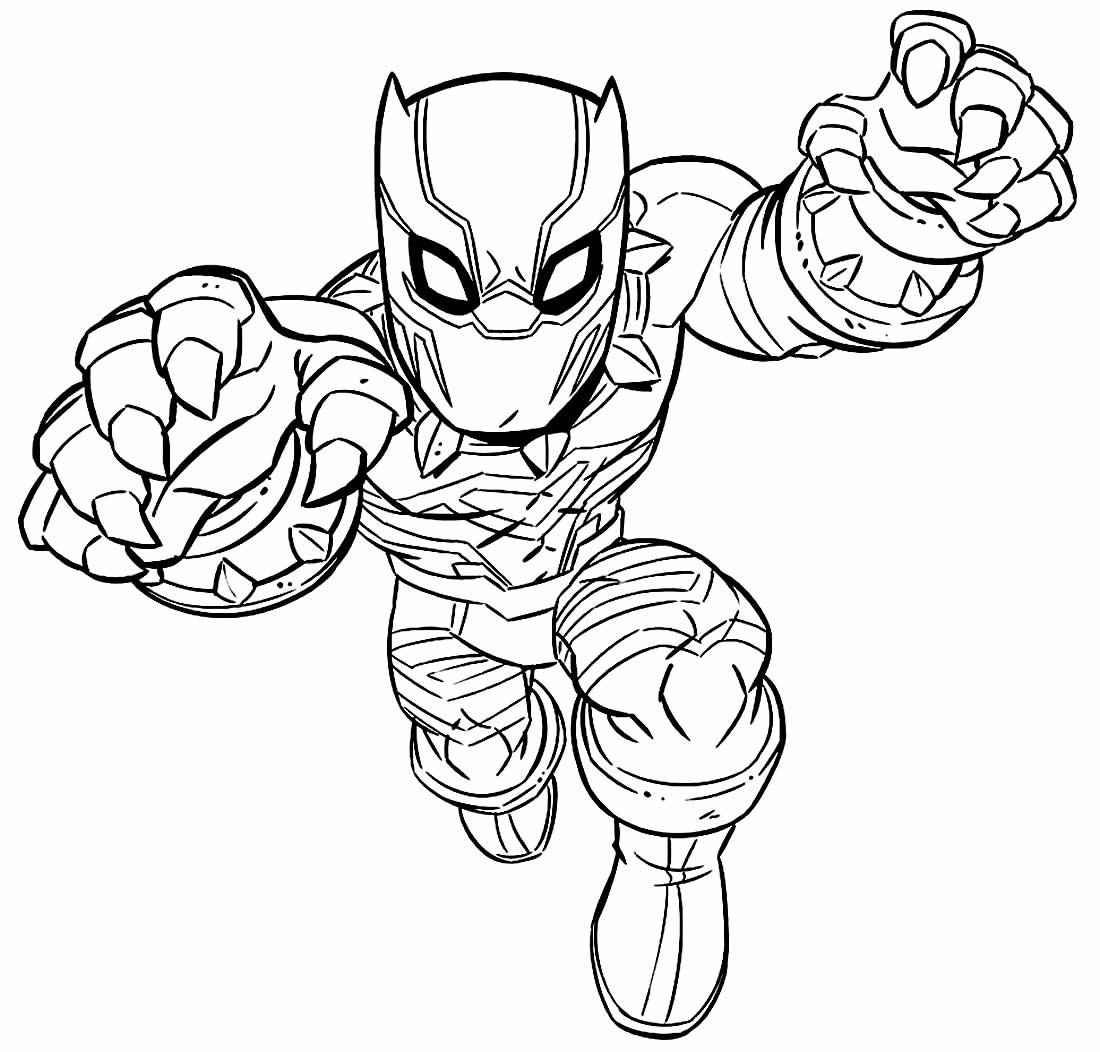 Schwarzer Panther Ausmalbilder 599