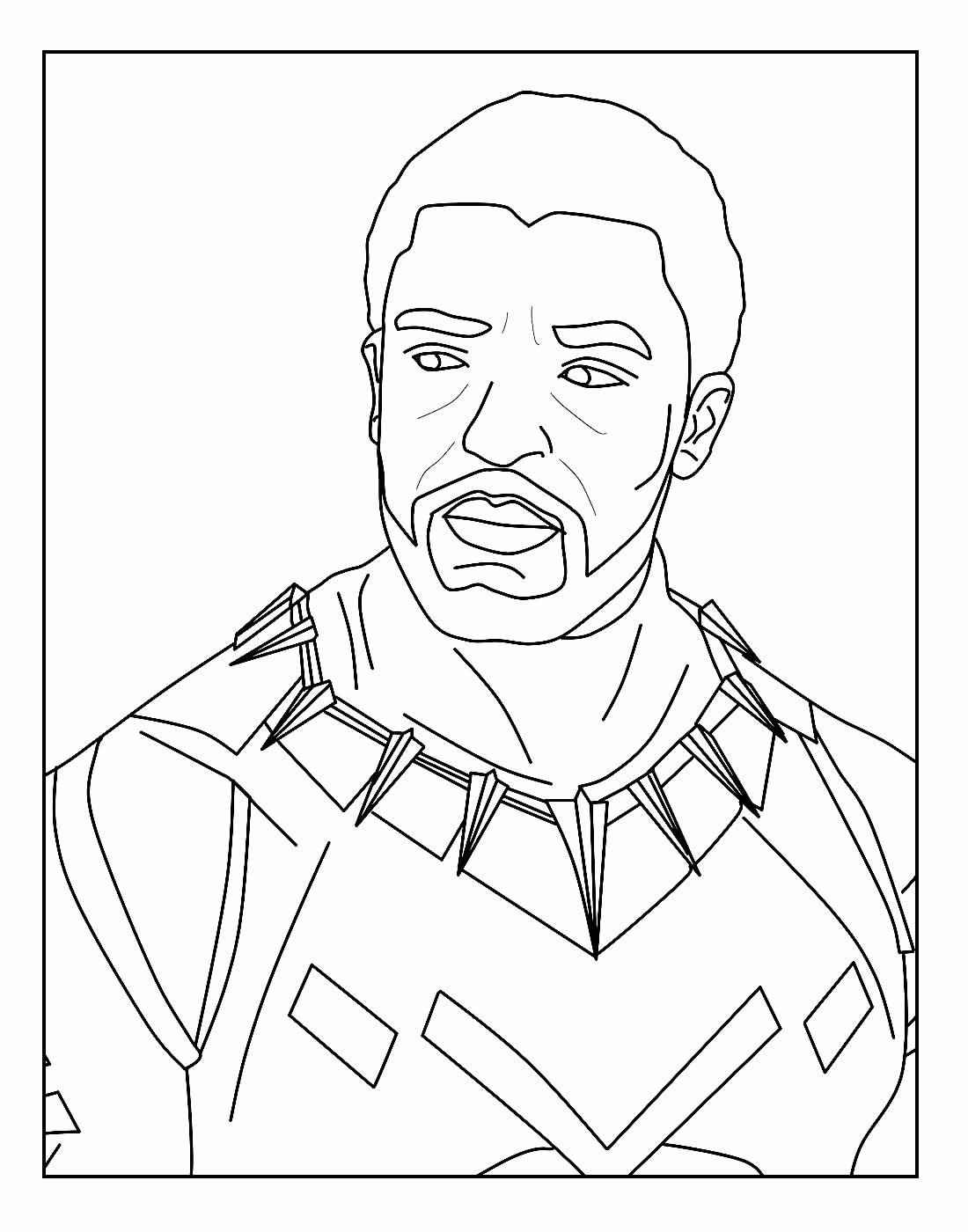 Schwarzer Panther Ausmalbilder 686