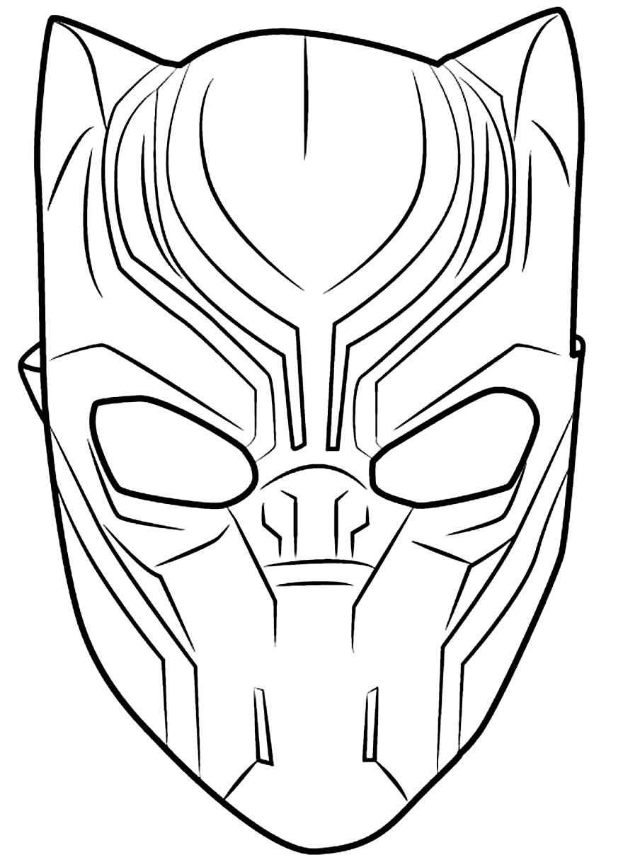 Schwarzer Panther Ausmalbilder 877