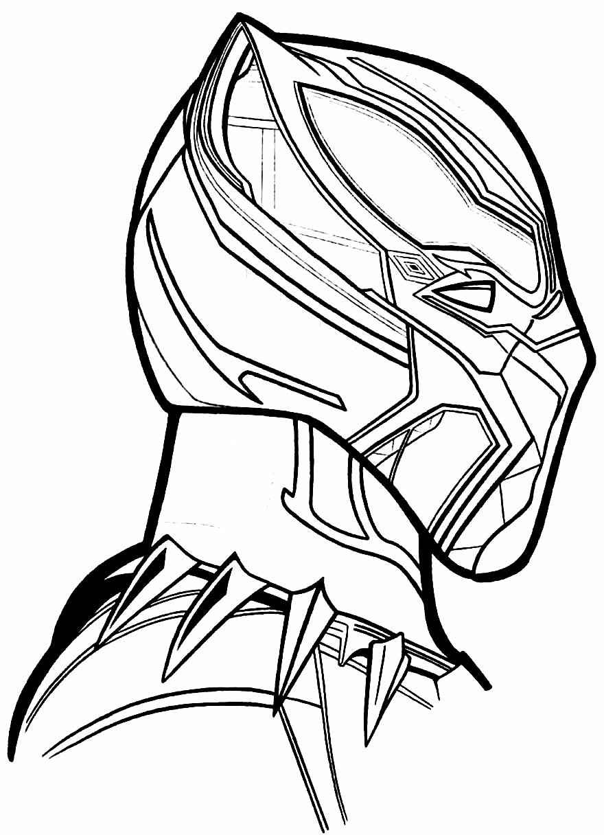 Schwarzer Panther Ausmalbilder 994