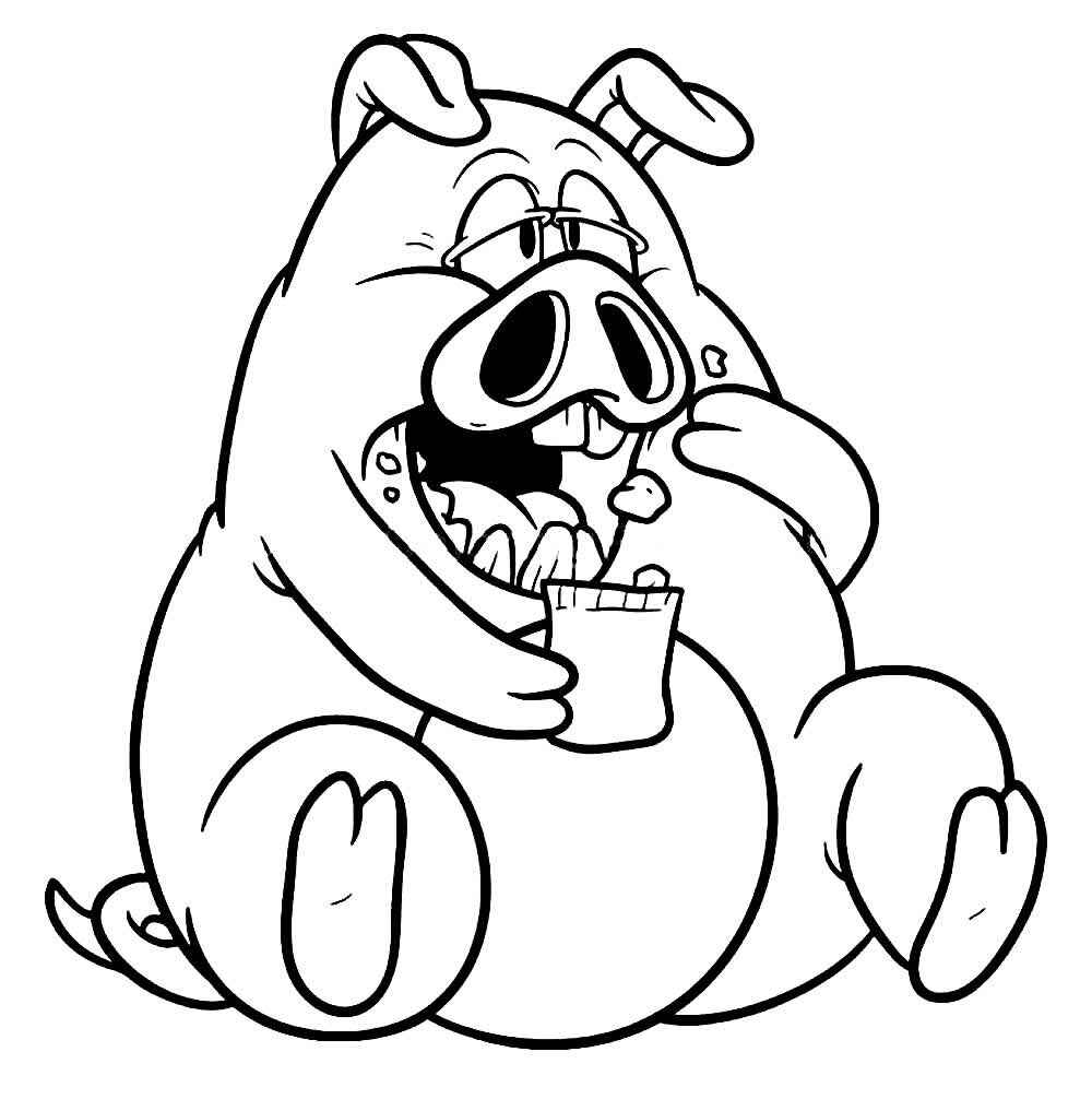 Schwein Ausmalbilder 142