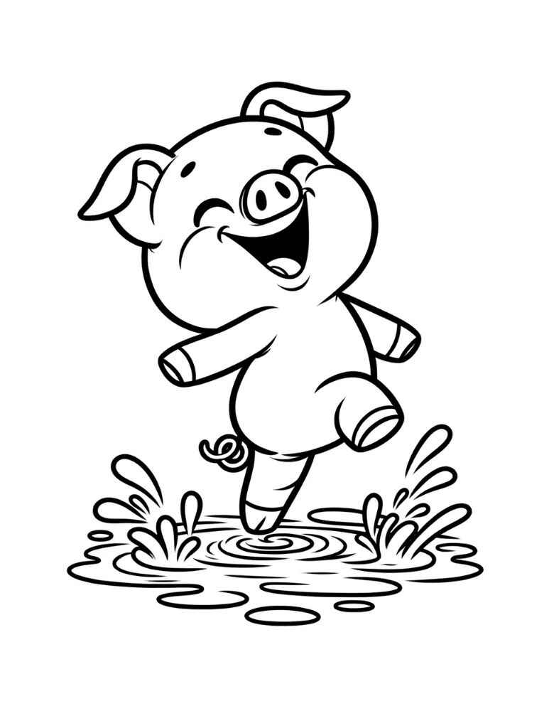 Schwein Ausmalbilder 393