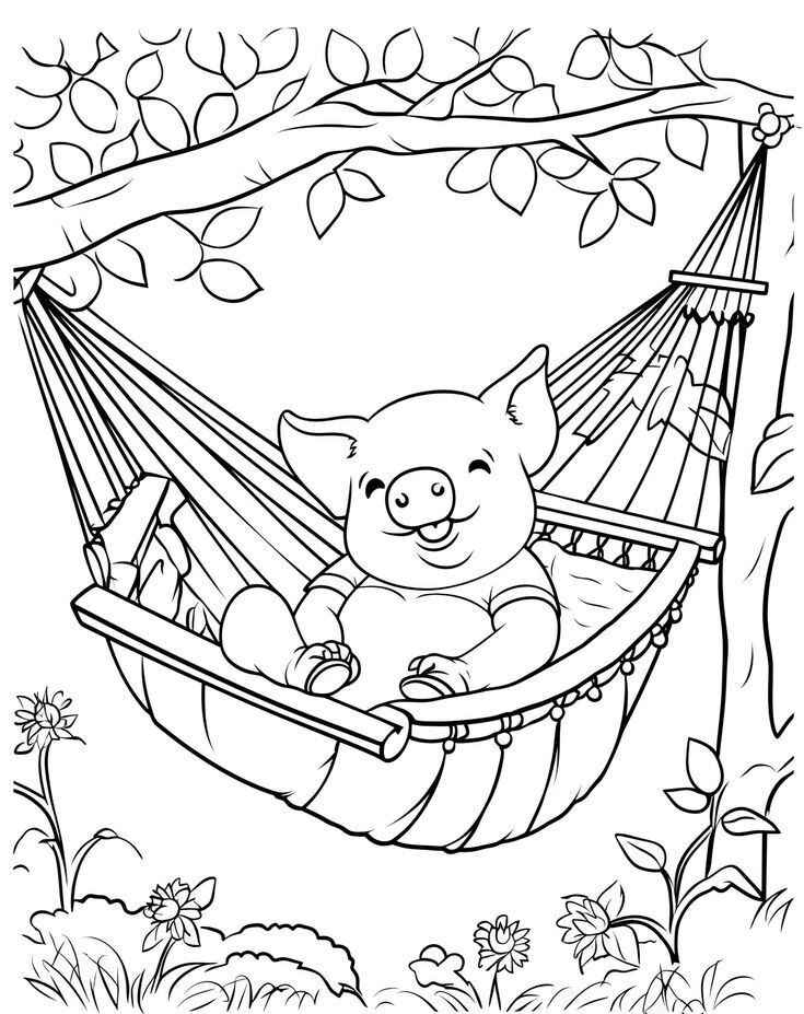 Schwein Ausmalbilder 668