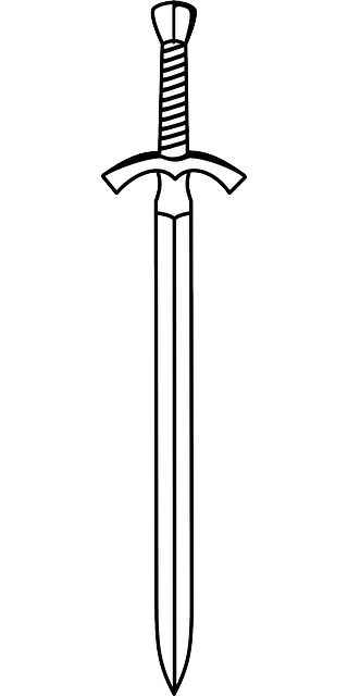 Schwert Ausmalbilder 153