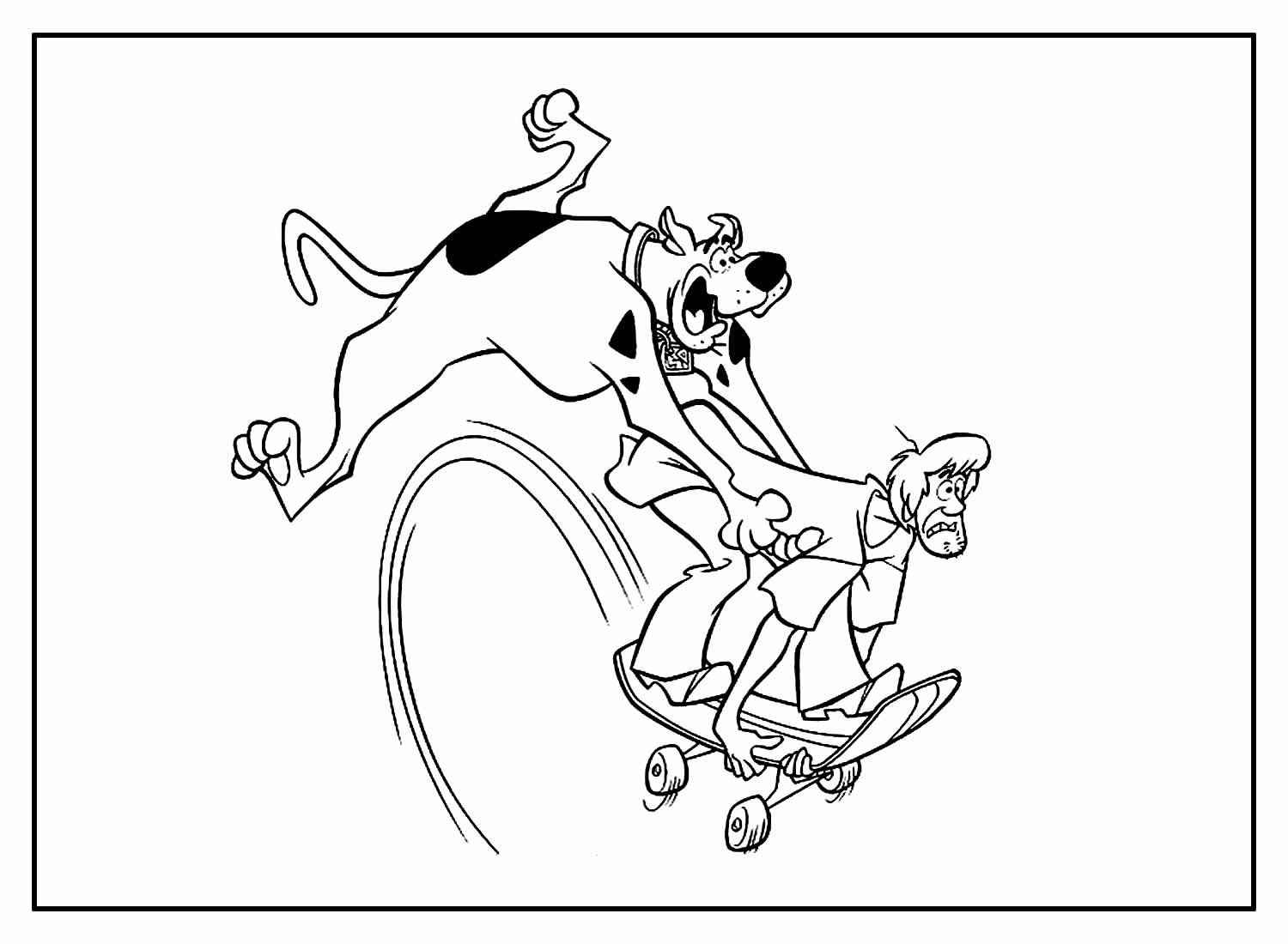 Scooby Doo Ausmalbilder 073