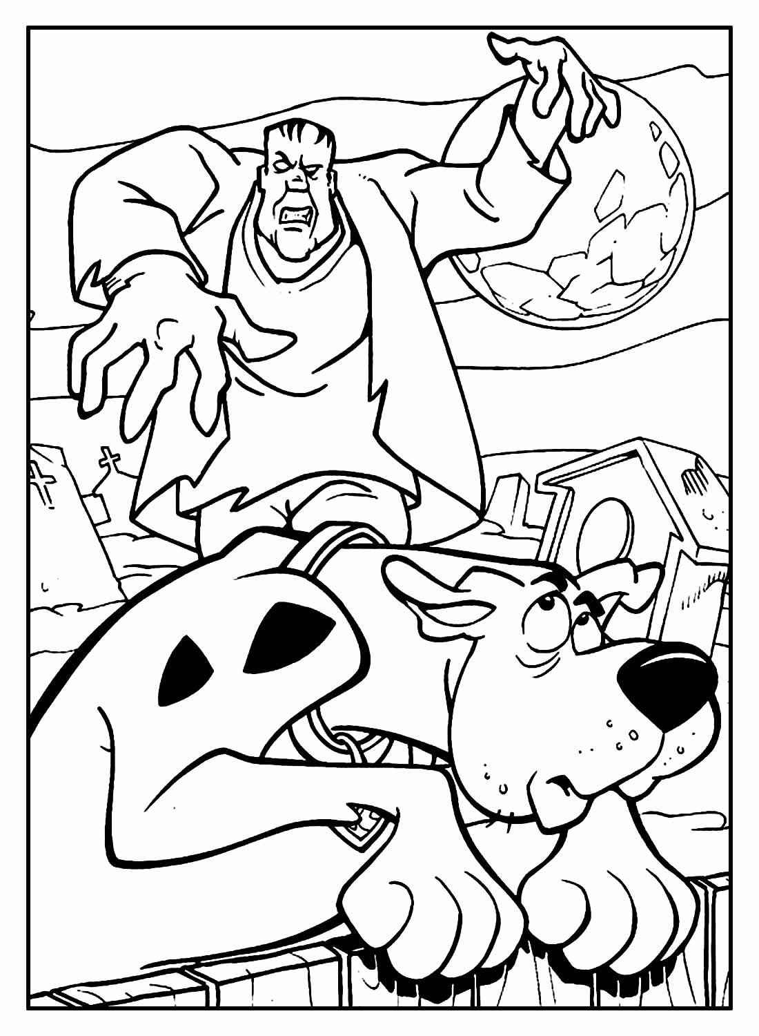 Scooby Doo Ausmalbilder 927