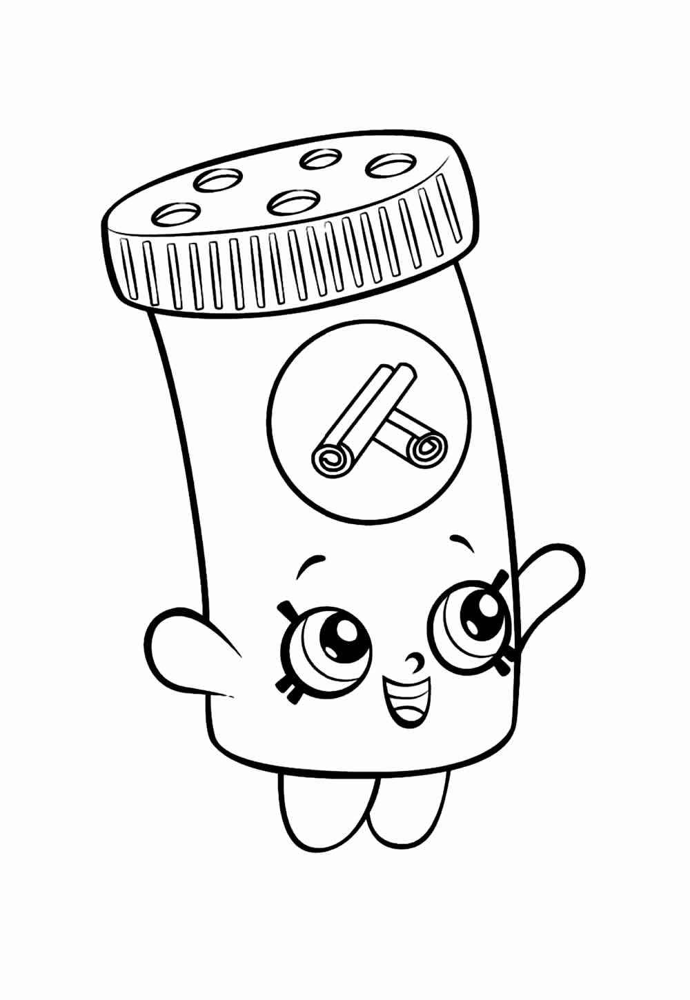 Shopkins Ausmalbilder 848