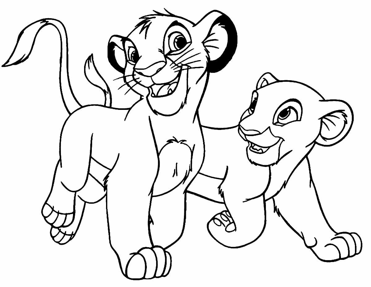 Simba Ausmalbilder 476