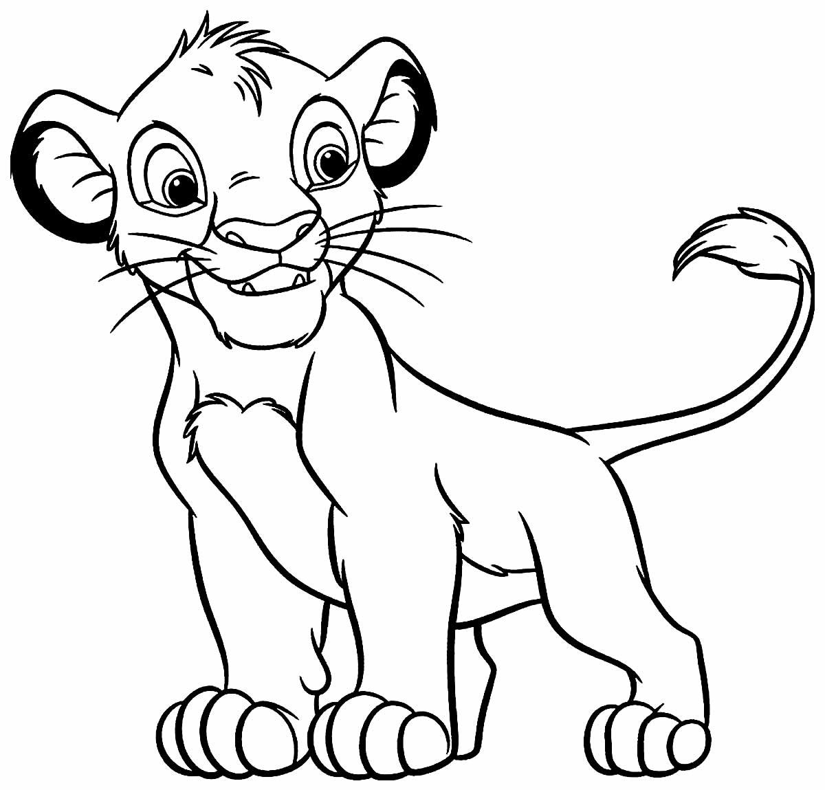 Simba Ausmalbilder 581