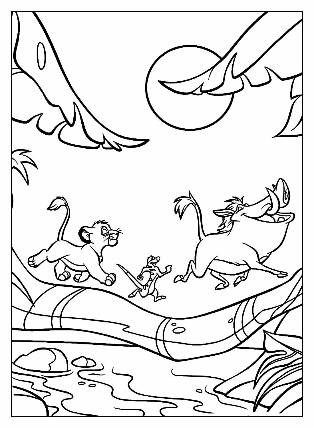 Simba Ausmalbilder 767