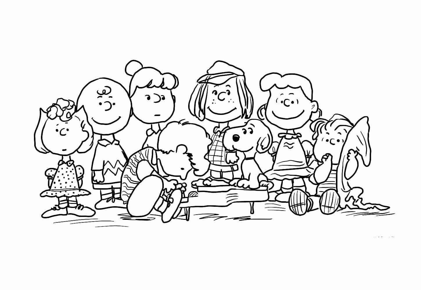 Snoopy Ausmalbilder 008