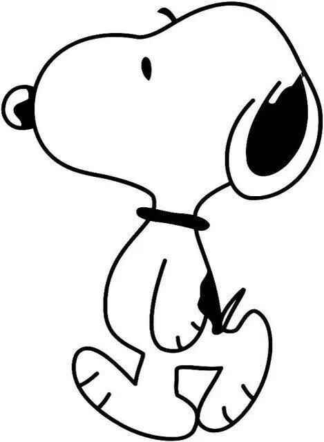 Snoopy Ausmalbilder 087