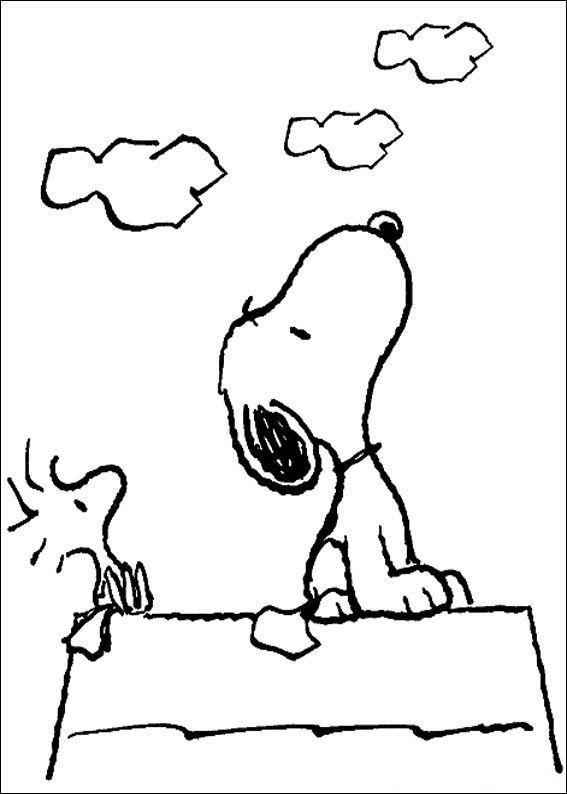 Snoopy Ausmalbilder 091