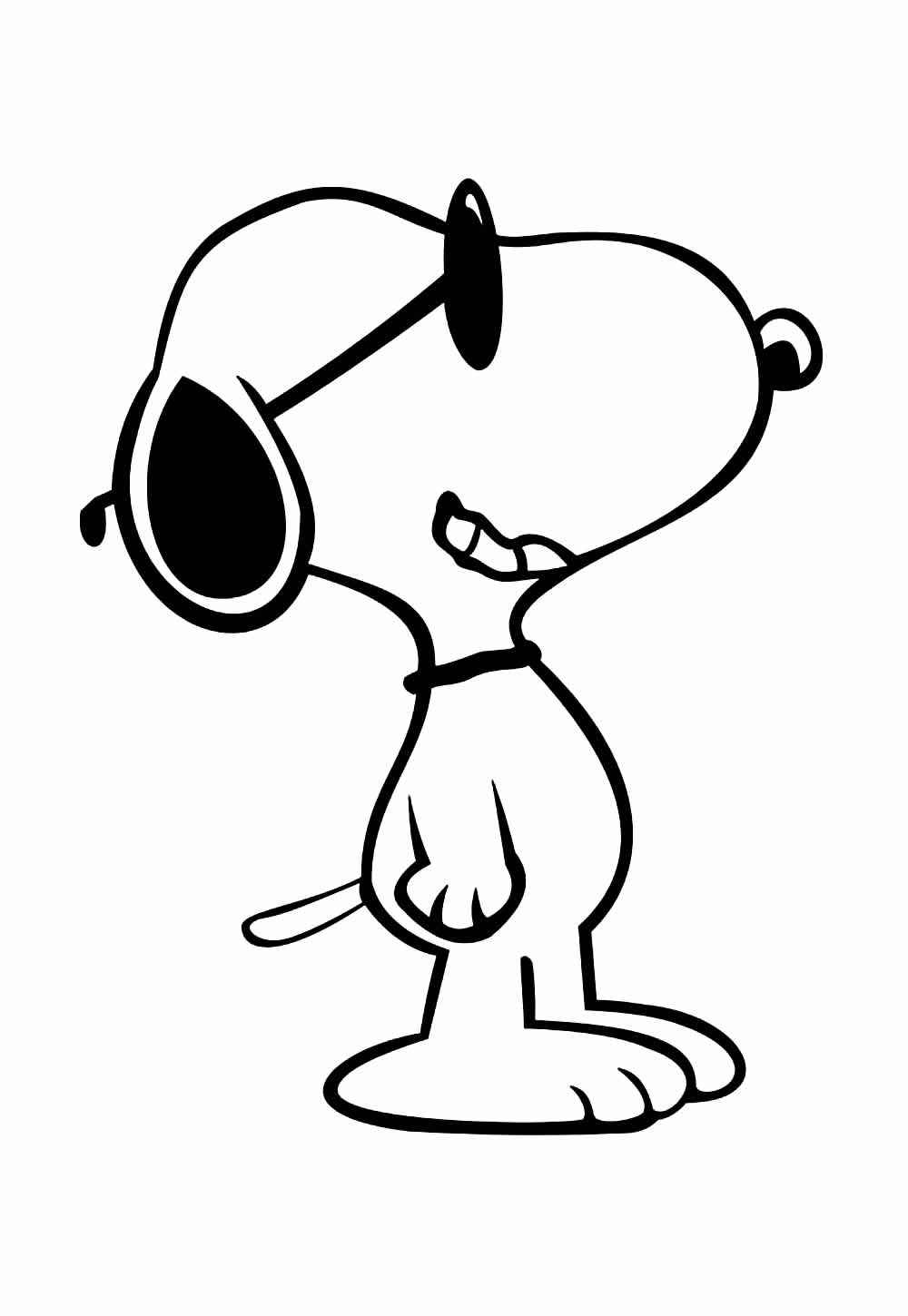 Snoopy Ausmalbilder 675