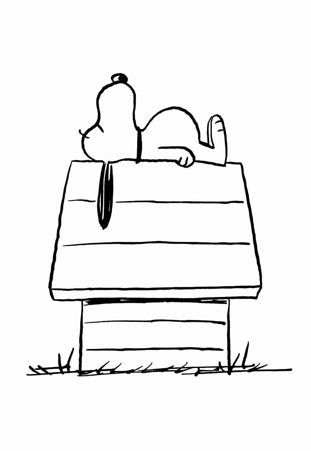 Snoopy Ausmalbilder 915