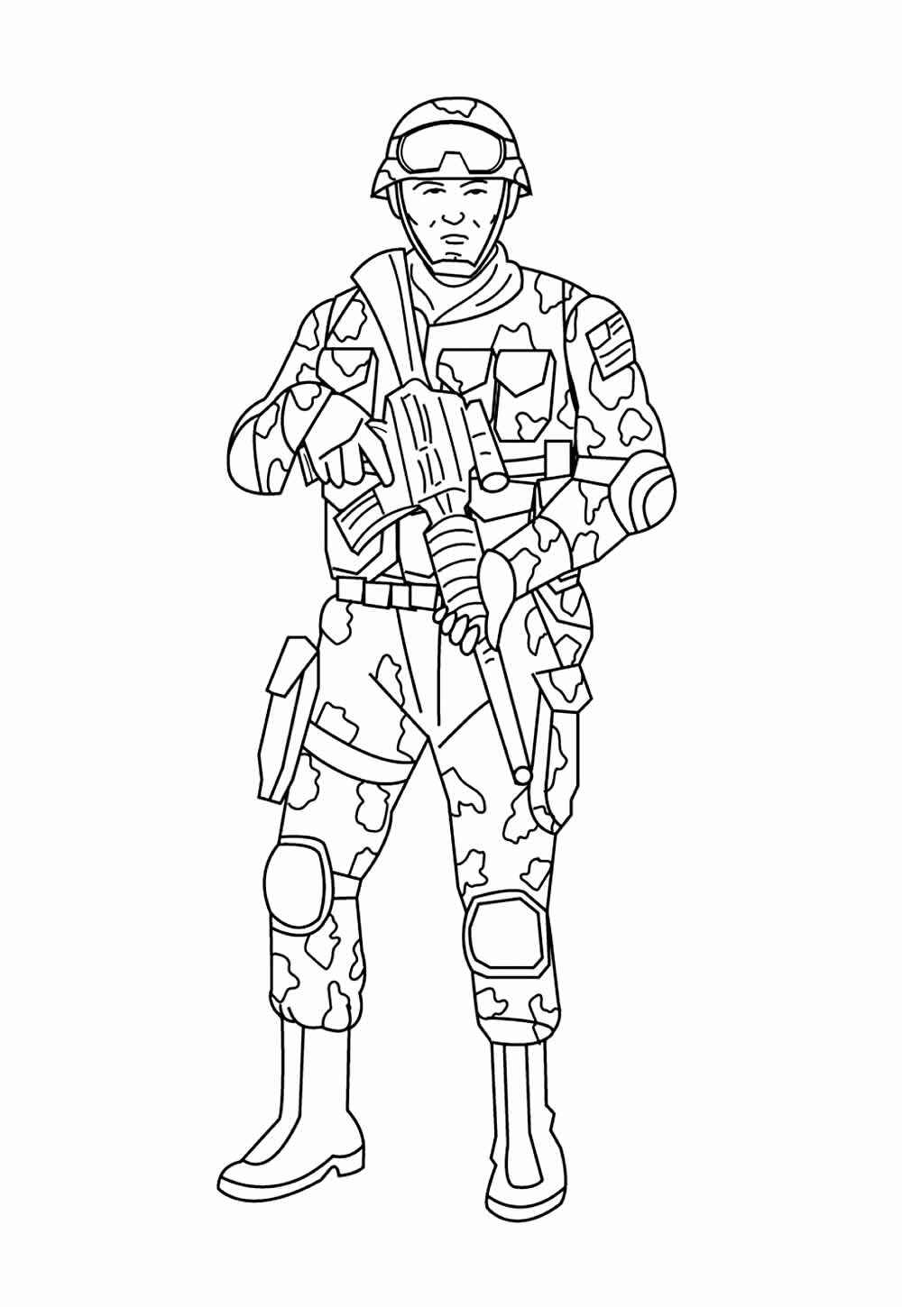 Soldaten Ausmalbilder 005