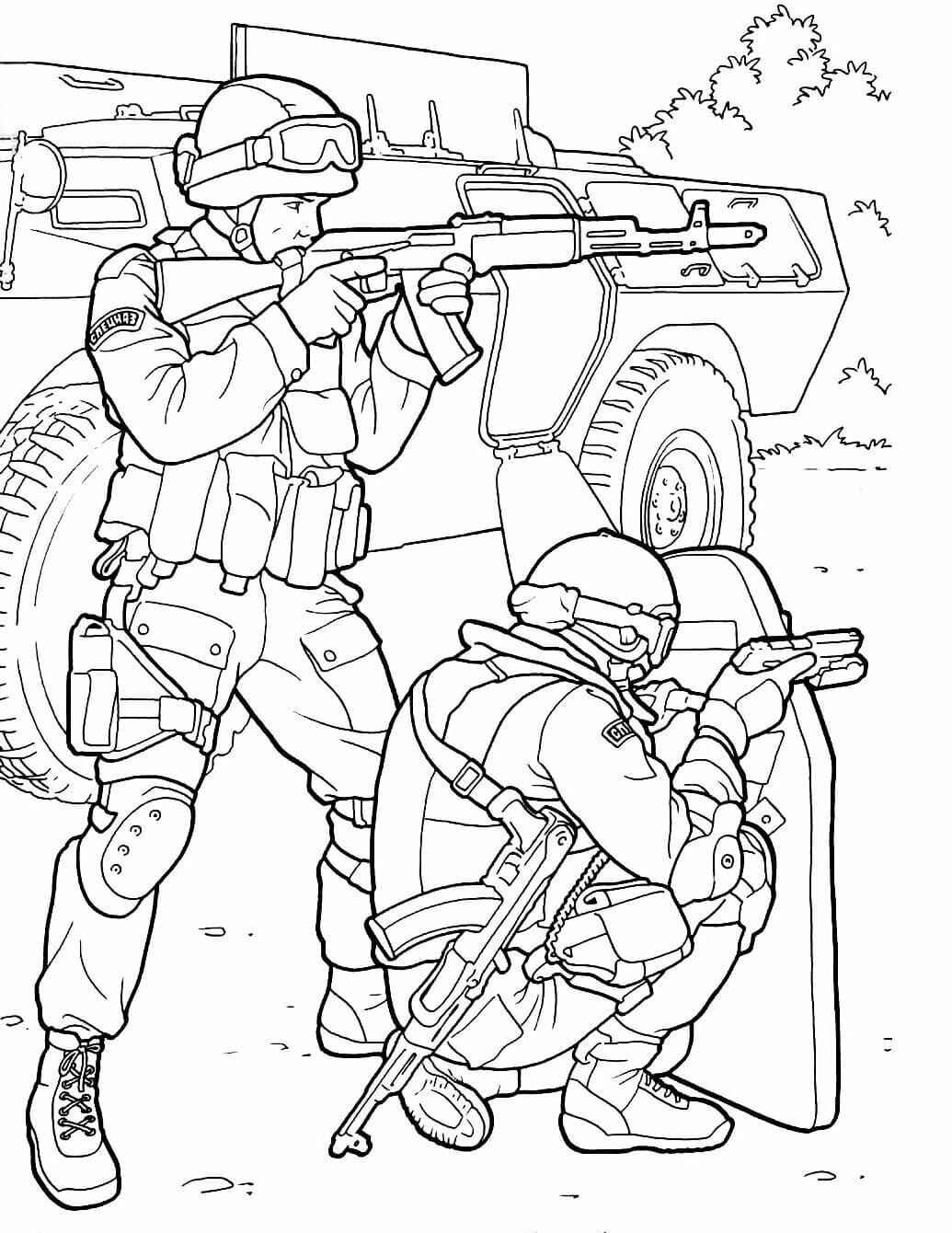 Soldaten Ausmalbilder 036