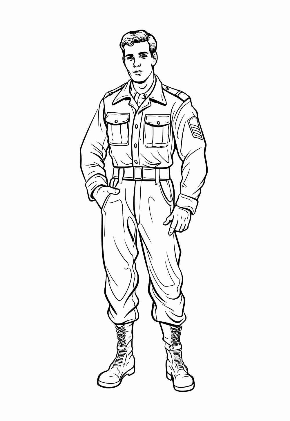 Soldaten Ausmalbilder 109