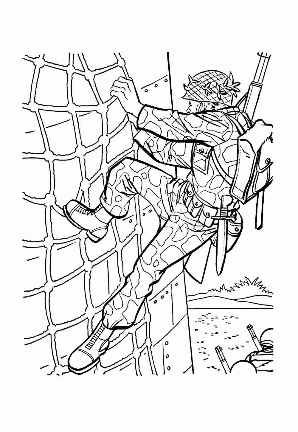 Soldaten Ausmalbilder 314