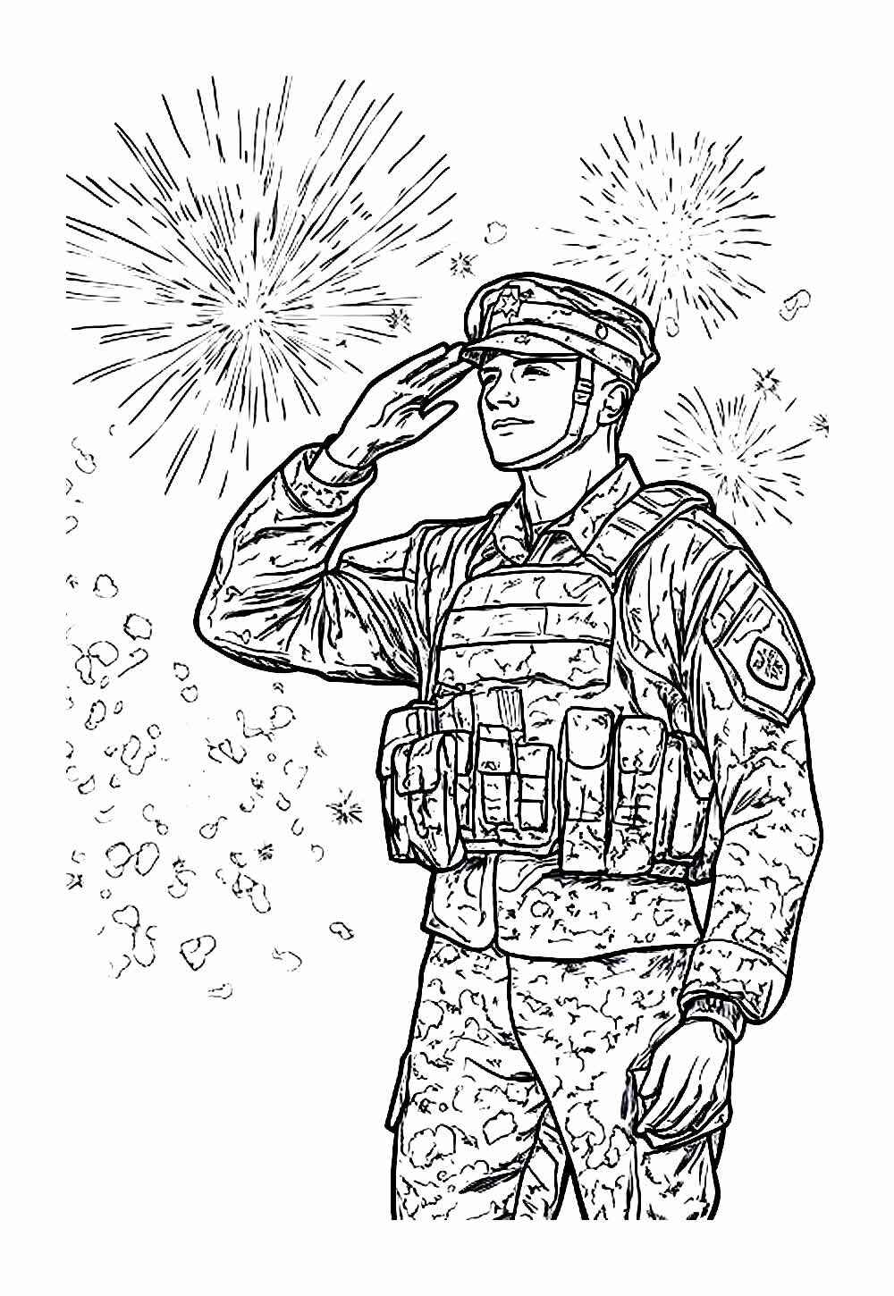 Soldaten Ausmalbilder 358