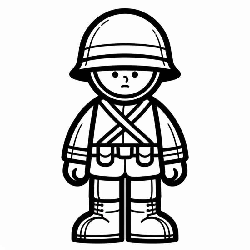 Soldaten Ausmalbilder 403