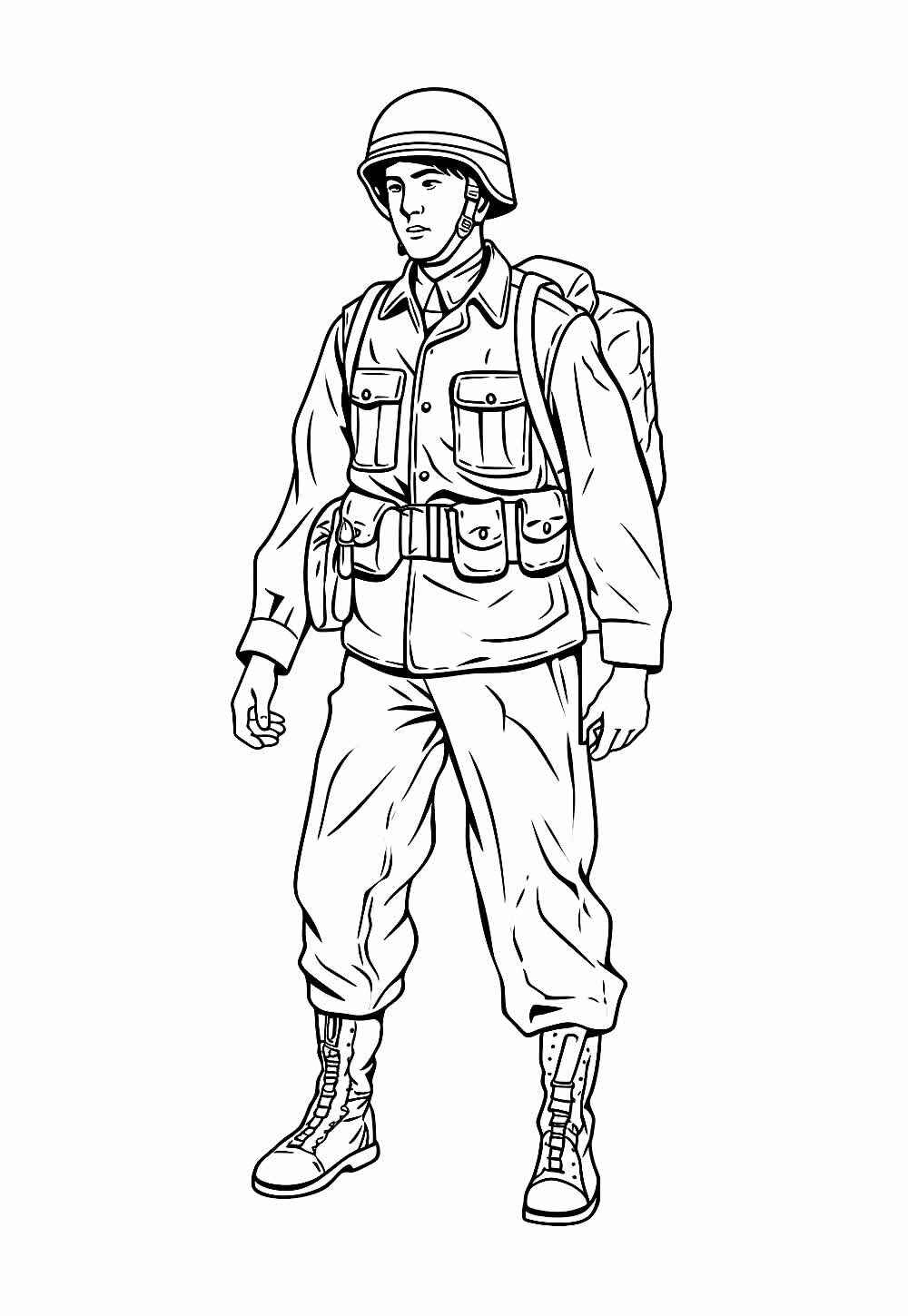 Soldaten Ausmalbilder 717