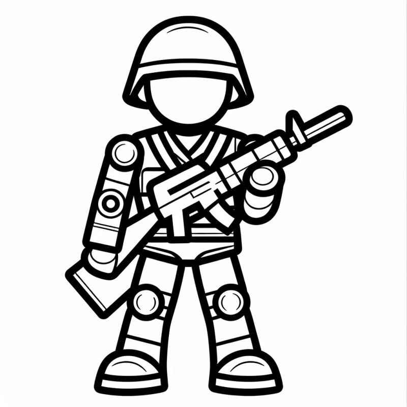 Soldaten Ausmalbilder 990