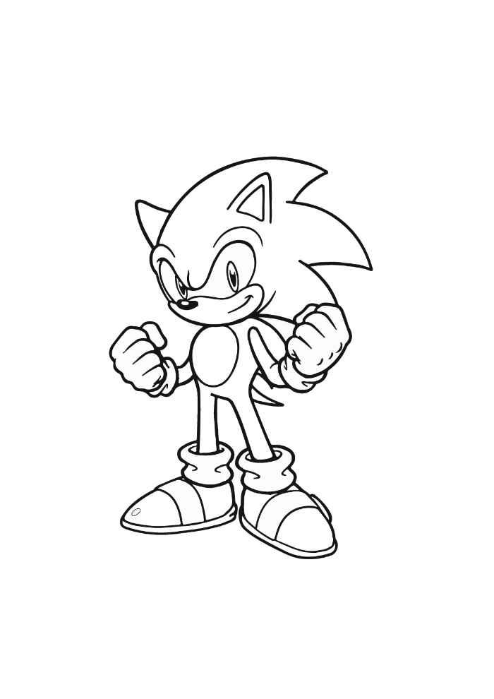 Sonic Ausmalbilder 020