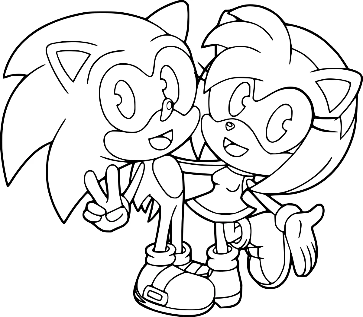 Sonic Ausmalbilder 033