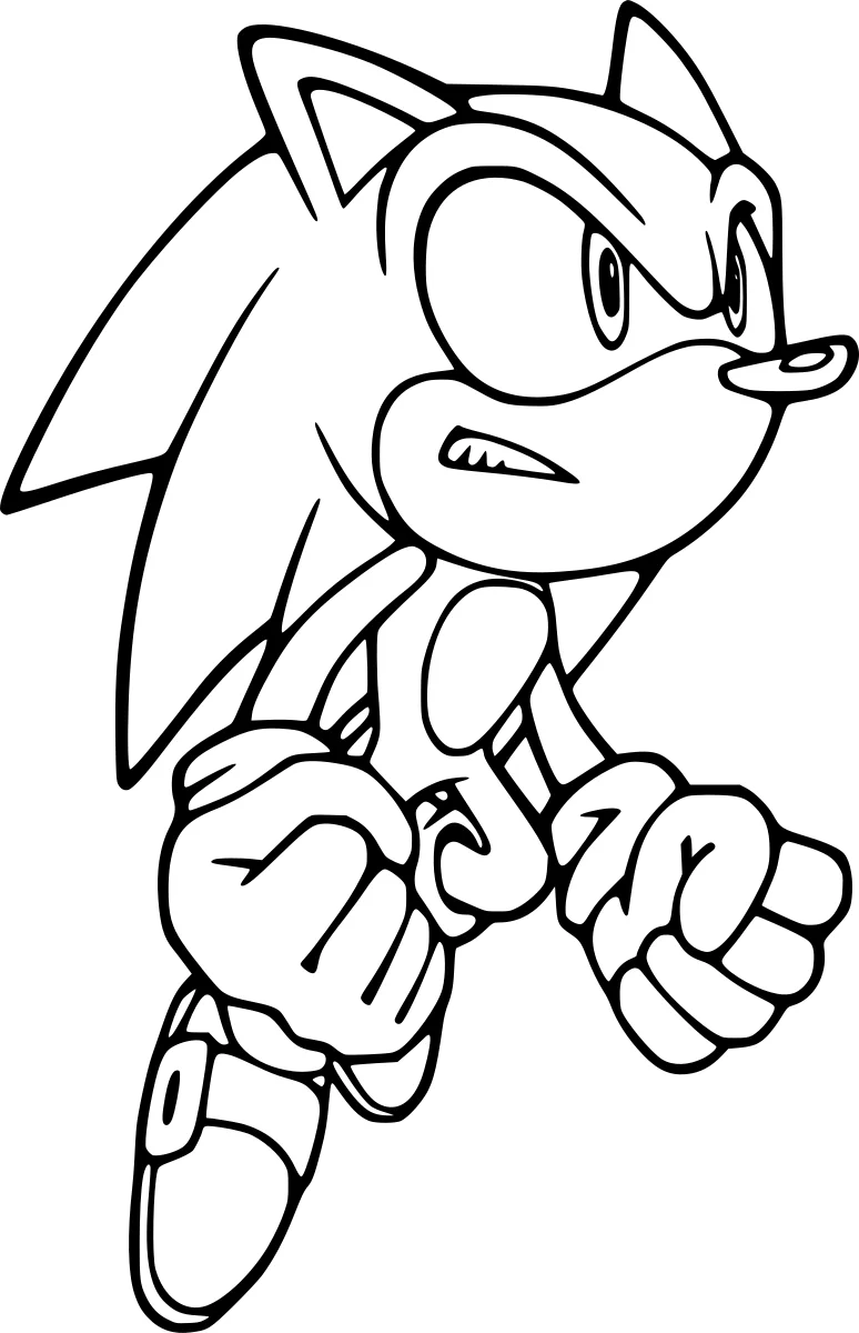 Sonic Ausmalbilder 042